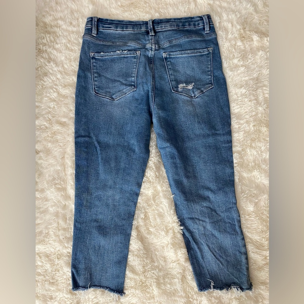 Flying Monkey High Rise Distressed Jeans - Picture 2 of 4